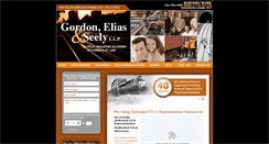 Desktop Screenshot of gordon-elias.com