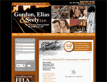 Tablet Screenshot of gordon-elias.com